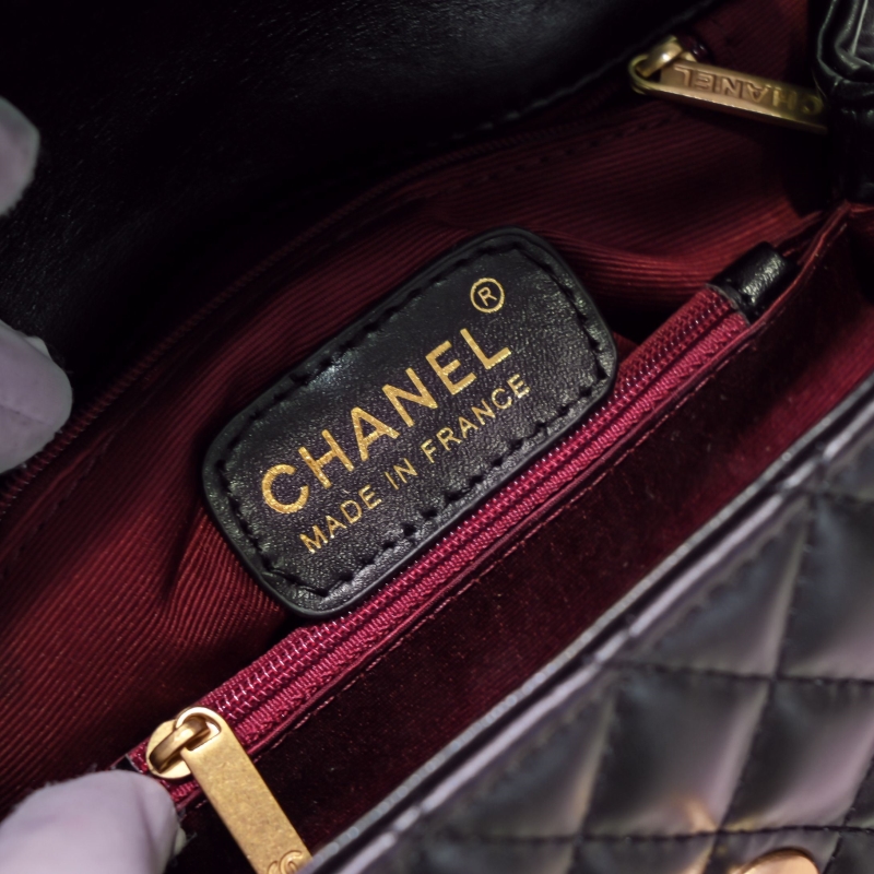 Ch**el top handle bags